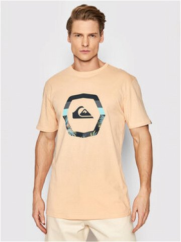Quiksilver T-Shirt Uprise EQYZT06663 Oranžová Regular Fit