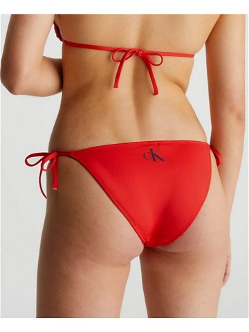 Dámský spodní díl plavek KW01988 XNE červená – Calvin Klein červená M