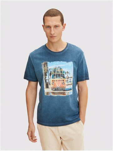 Tom Tailor T-Shirt 1031570 Modrá Regular Fit
