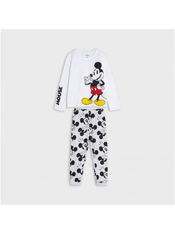 Sinsay – Pyžamová souprava Mickey Mouse – Bílá