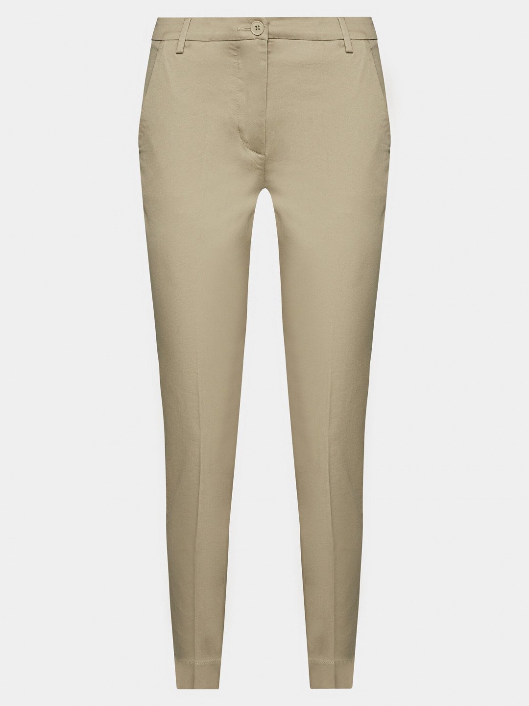 Sisley Chino kalhoty 4BYW55AH6 Béžová Regular Fit