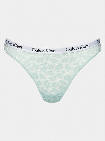 Calvin Klein Underwear Brazilské kalhotky 000QD3859E Modrá