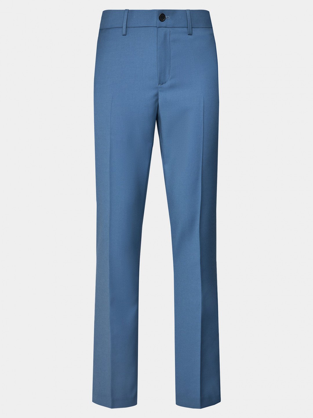 Sisley Kalhoty z materiálu 4KI356Y89 Modrá Slim Fit