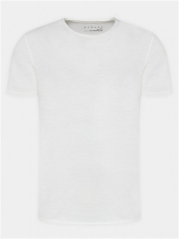 Sisley T-Shirt 3WF0S101K Bílá Regular Fit