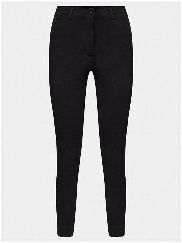 Sisley Chino kalhoty 4BYW55AH6 Černá Regular Fit