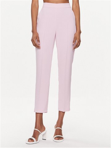 Pinko Kalhoty z materiálu Parano 102861 7624 Růžová Regular Fit