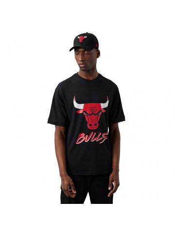 Pánské tričko NBA Chicago Bulls Script M model 18377407 L – New Era