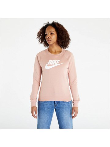 Nike Sportswear Essential Women s Fleece Crew Rose Whisper White