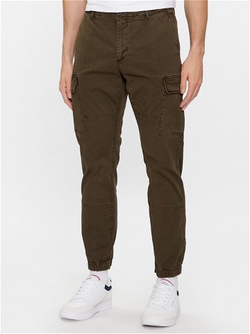 Tommy Hilfiger Joggers kalhoty Chelsea MW0MW31149 Khaki Relaxed Fit