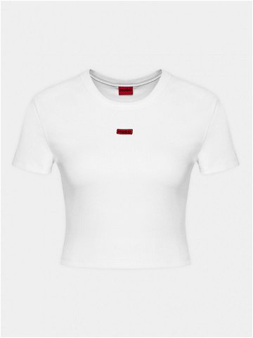 Hugo T-Shirt Deluisa 1 50508636 Bílá Slim Fit