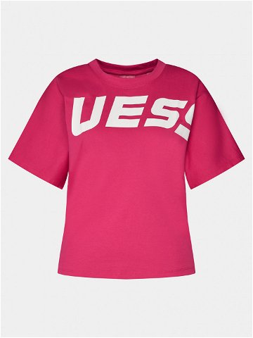 Guess T-Shirt Deana Boxy V4RI09 KC2Z0 Růžová Regular Fit