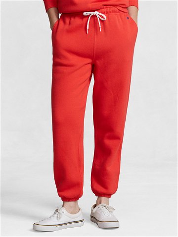 Polo Ralph Lauren Teplákové kalhoty Prl Flc Pnt 211943009005 Červená Regular Fit