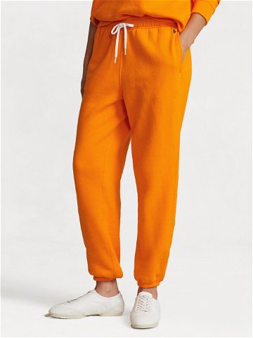 Polo Ralph Lauren Teplákové kalhoty Prl Flc Pnt 211943009007 Oranžová Regular Fit