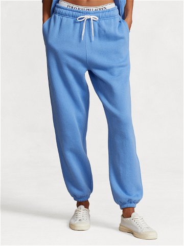 Polo Ralph Lauren Teplákové kalhoty Prl Flc Pnt 211943009006 Modrá Regular Fit