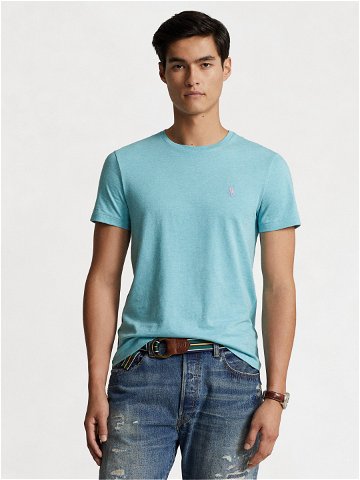 Polo Ralph Lauren T-Shirt 710671438365 Modrá Custom Slim Fit