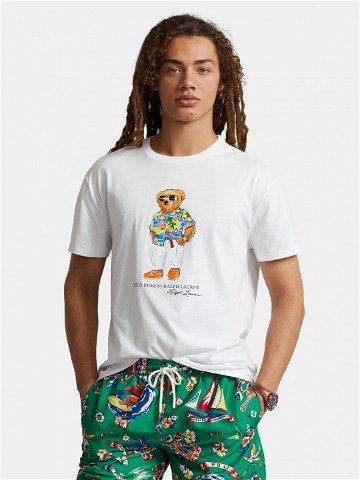 Polo Ralph Lauren T-Shirt 710854497032 Bílá Regular Fit