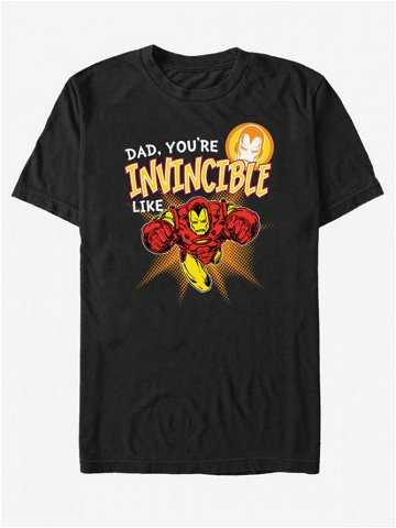 ZOOT Fan Marvel Invincible like Dad Triko Černá
