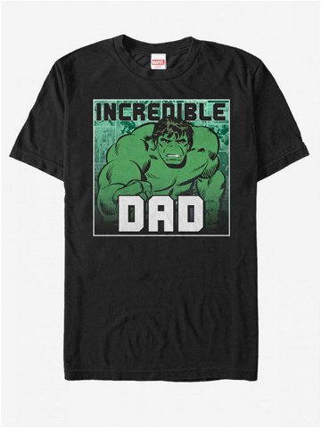 ZOOT Fan Marvel Incredible Dad Triko Černá