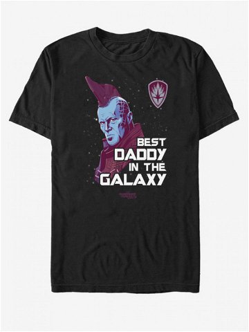 ZOOT Fan Marvel Best Daddy In The Galaxy Yondu Strážci Galaxie Triko Černá