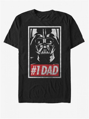 ZOOT Fan Star Wars Obey Dad Triko Černá