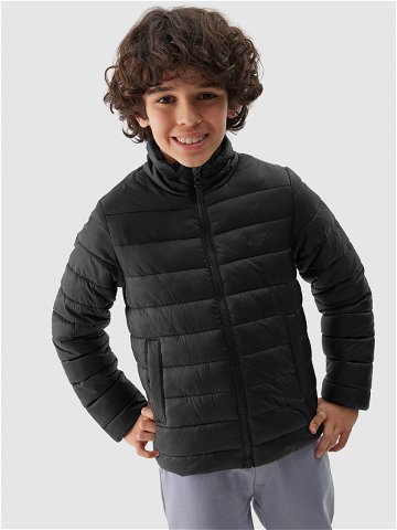 Chlapecká péřová bunda s recyklovanou výplní – černá