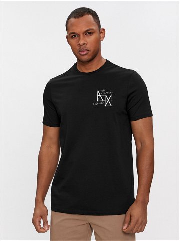 Armani Exchange T-Shirt 3DZTHQ ZJ9AZ 1200 Černá Regular Fit