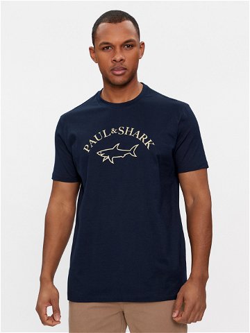 Paul & Shark T-Shirt 24411032 Tmavomodrá Regular Fit