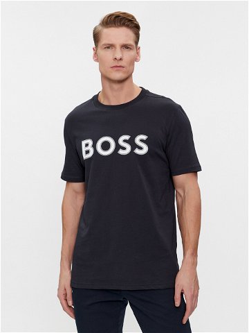 Boss T-Shirt Tee 1 50506344 Tmavomodrá Regular Fit