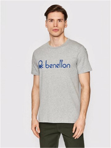 United Colors Of Benetton T-Shirt 3I1XU100A Šedá Regular Fit