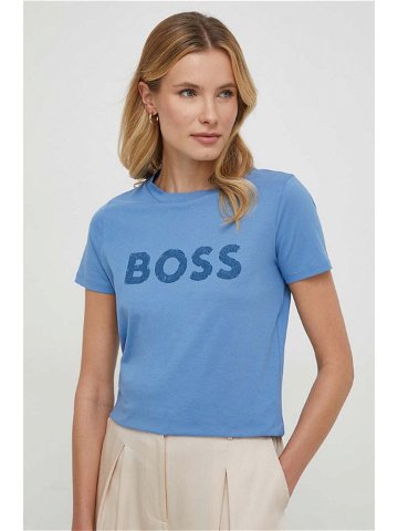 Bavlněné tričko Boss Orange 50501139
