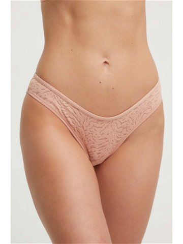 Kalhotky Calvin Klein Underwear růžová barva 000QF7348E