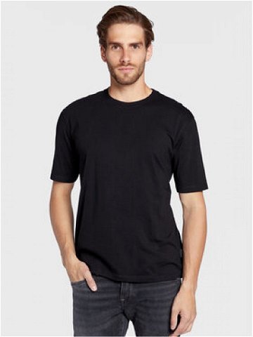 Sisley T-Shirt 3I1XS101J Černá Regular Fit