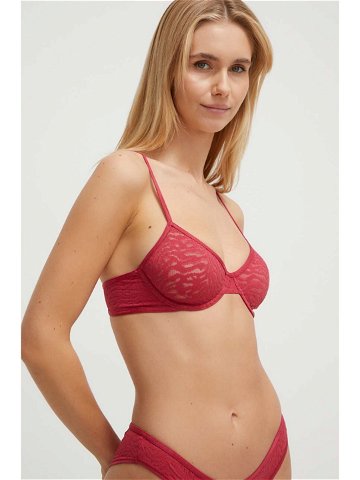 Podprsenka Calvin Klein Underwear růžová barva 000QF7342E