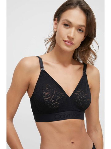 Podprsenka na kojení Calvin Klein Underwear černá barva 000QF7343E