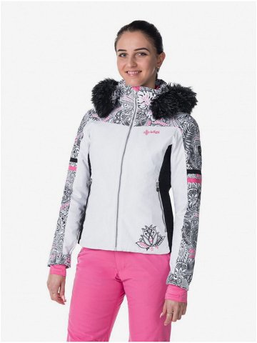 Bílá dámská lyžařská vyhřívaná bunda Kilpi Lena-W
