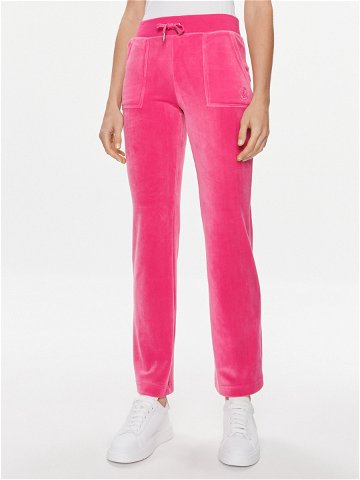 Juicy Couture Teplákové kalhoty Del Ray JCAP180 Růžová Regular Fit