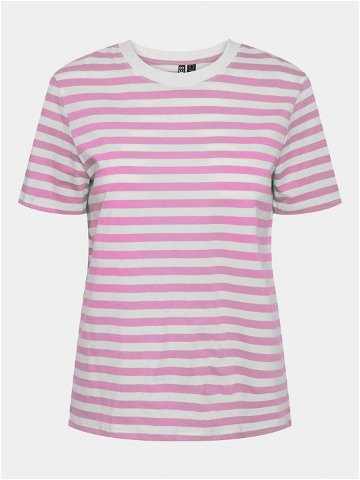 Pieces T-Shirt Ria 17146339 Růžová Regular Fit