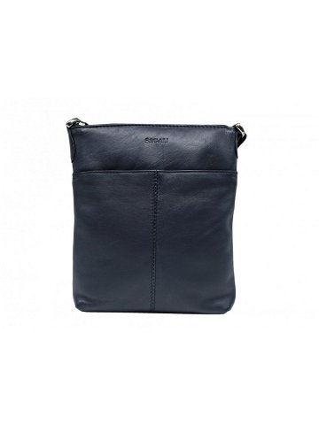 Dámská kožená taška přes rameno SG-27001 modrá