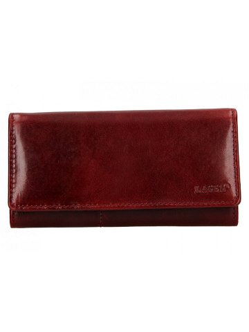Dámská kožená peněženka V-2102 T červená