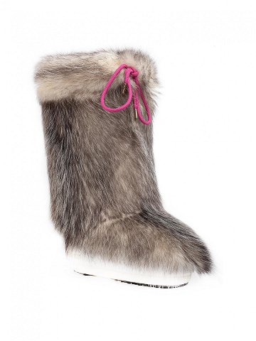 Moon Boot Kožešinový návlek na obuv Cover Opossum 140C0V01001 Hnědá