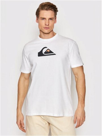 Quiksilver T-Shirt Comp EQYZT06534 Bílá Regular Fit