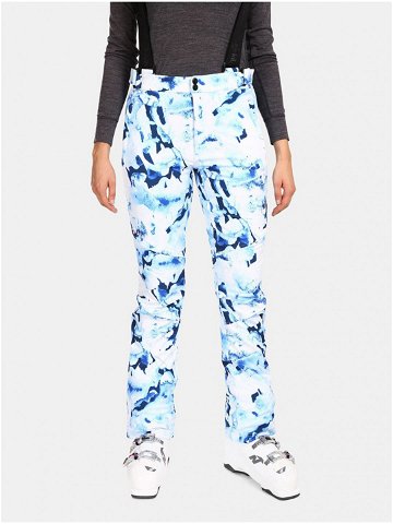 Modro-bílé dámské softshellové lyžařské kalhoty Kilpi TORIEN-W