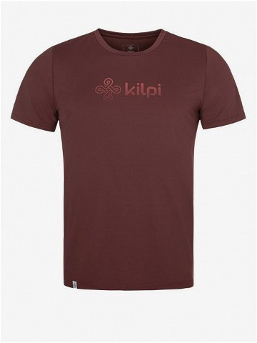 Vínové pánské sportovní tričko Kilpi TODI