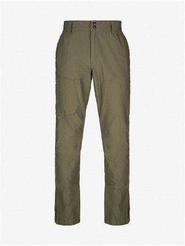 Khaki pánské outdoorové kalhoty Kilpi JASPER