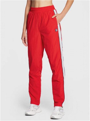 Fila Teplákové kalhoty Zunyi FAW0263 Červená Regular Fit