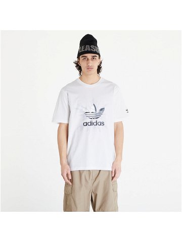 Adidas Graphic Short Sleeve Tee White Black