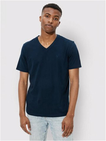 American Eagle T-Shirt 017-1177-1541 Tmavomodrá Standard Fit