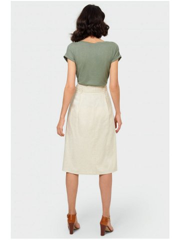 Dámská midi sukně model 17512914 38 béžová – Greenpoint