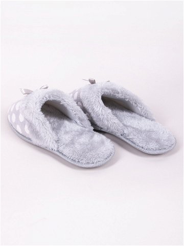 Dámské pantofle model 17957884 Grey 3637 – Yoclub