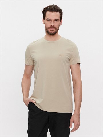 Calvin Klein T-Shirt K10K112724 Béžová Slim Fit